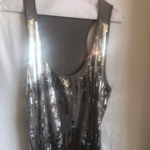 Willie Smith sequenced tank top. Beautiful shine.